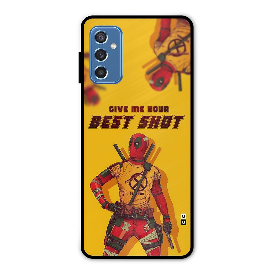 Best Shot Metal Back Case for Galaxy M52 5G