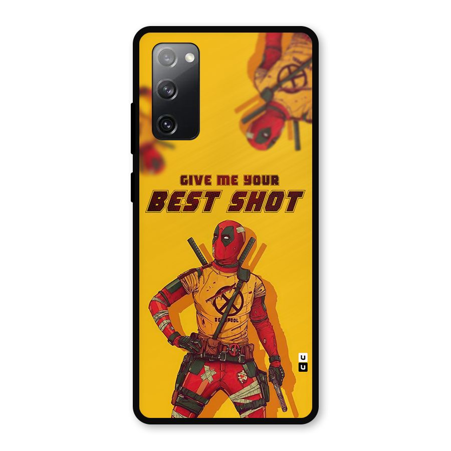 Best Shot Metal Back Case for Galaxy S20 FE 5G