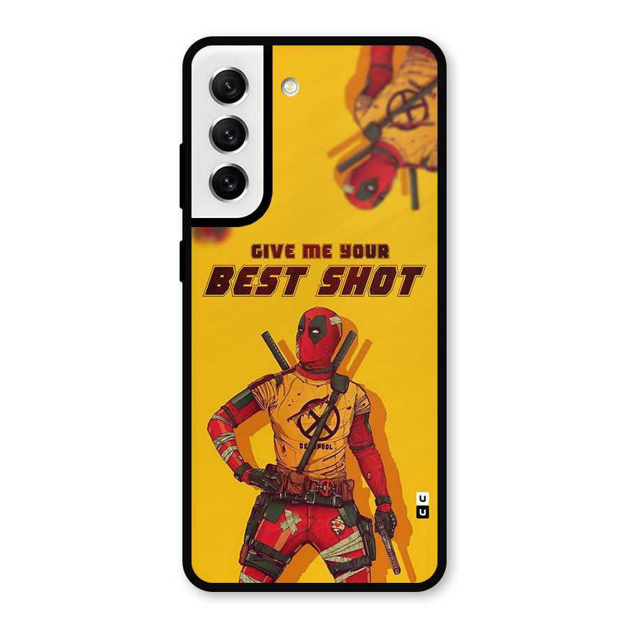 Best Shot Metal Back Case for Galaxy S21 FE 5G