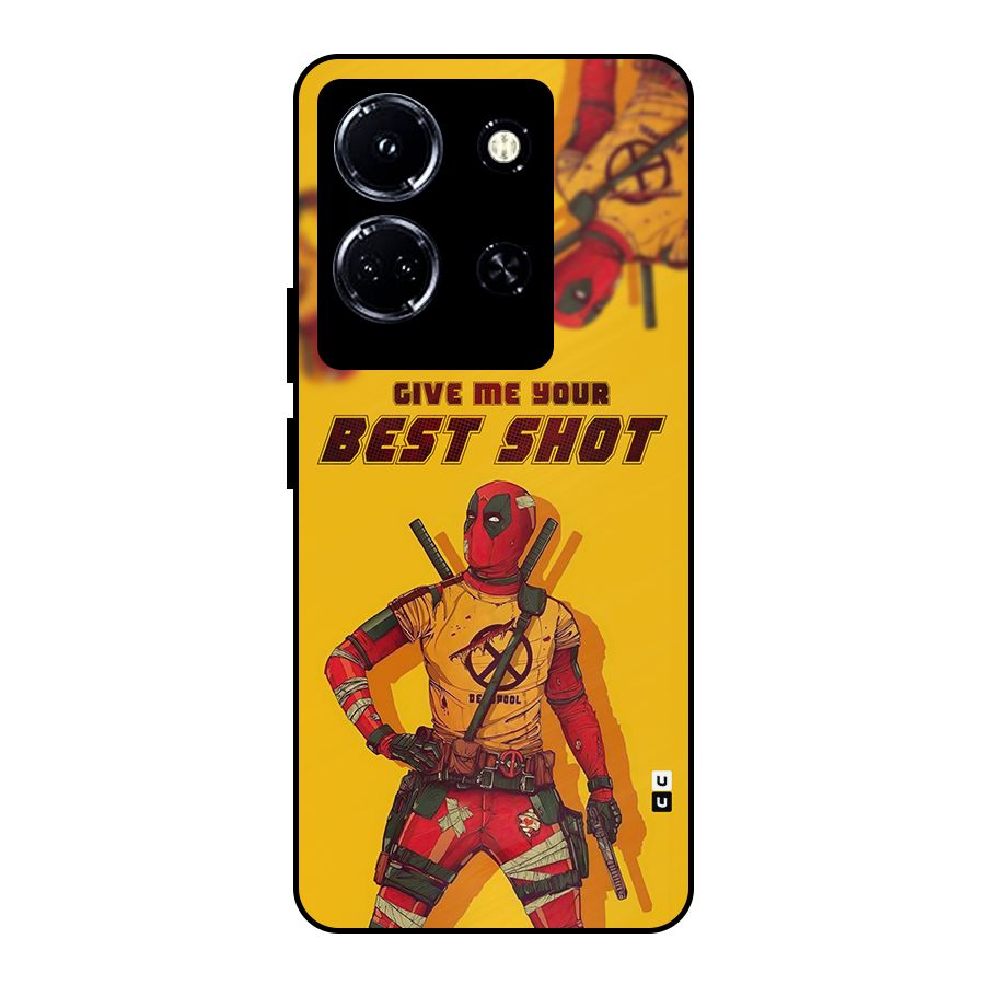 Best Shot Metal Back Case for Infinix Note 30 5G