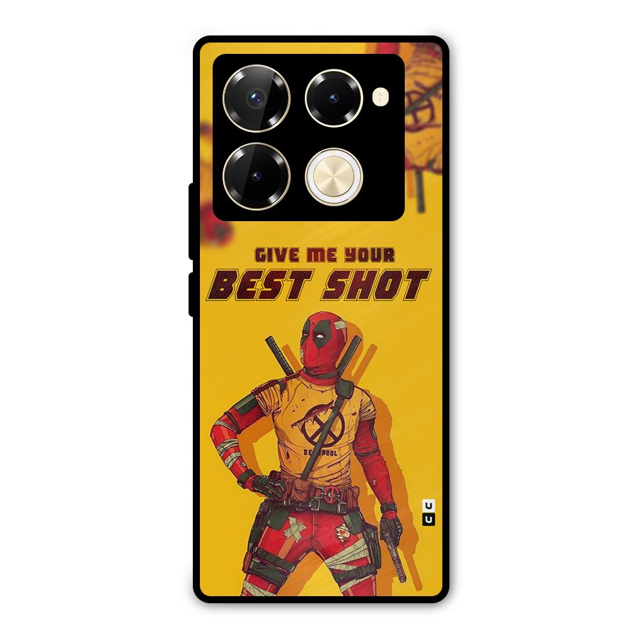 Best Shot Metal Back Case for Infinix Note 40 Pro