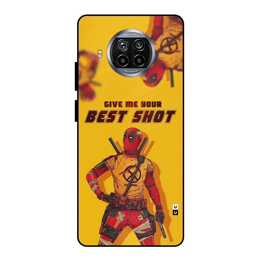 Best Shot Metal Back Case for Mi 10i