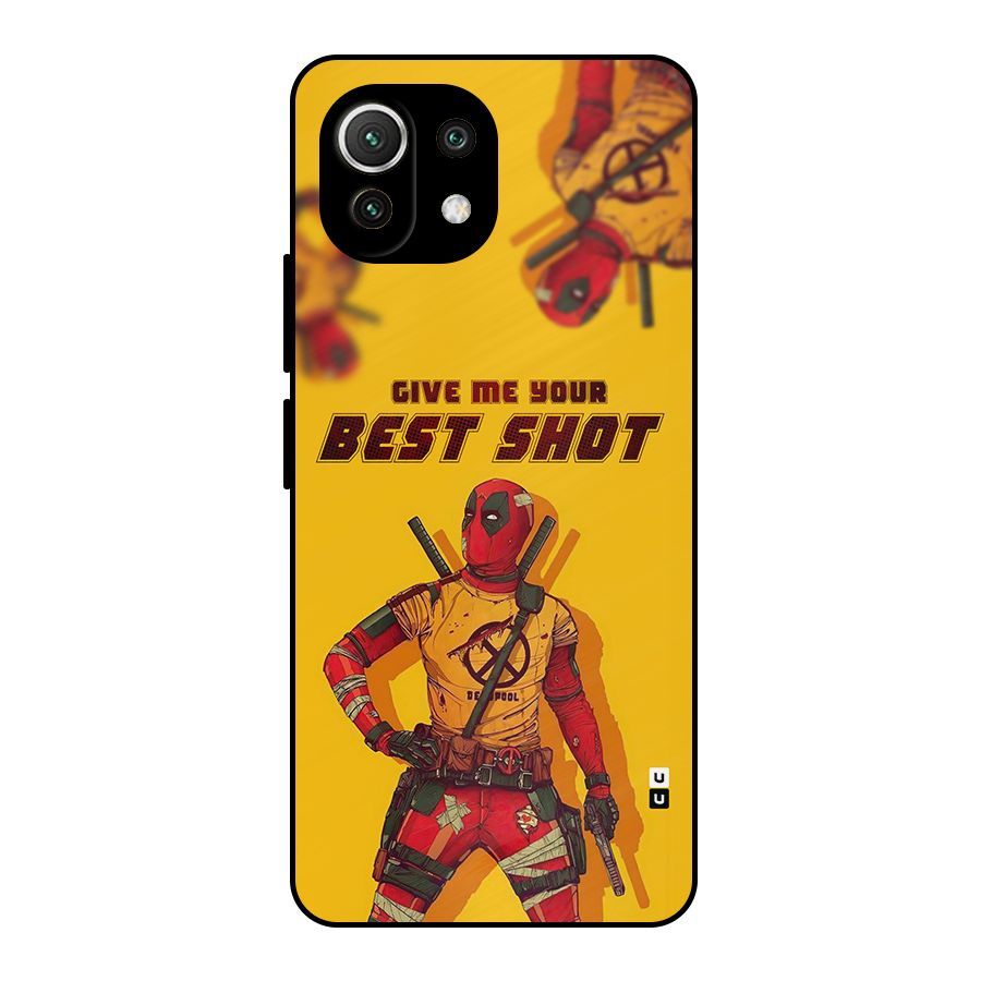 Best Shot Metal Back Case for Mi 11 Lite NE 5G