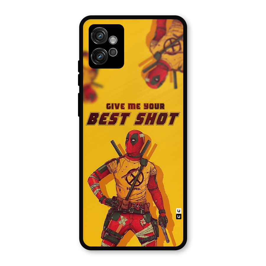 Best Shot Metal Back Case for Moto G32