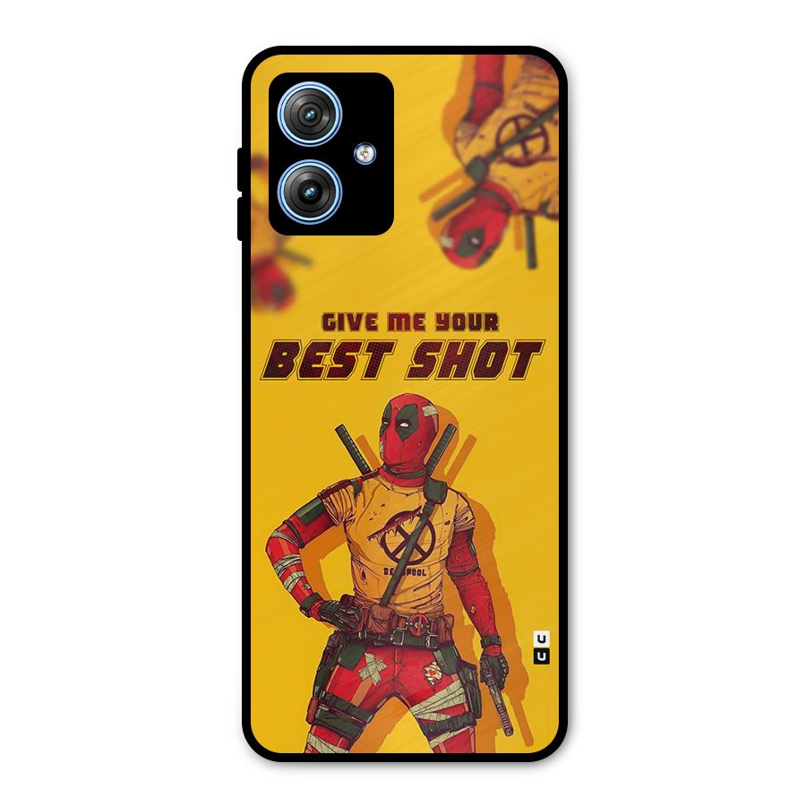 Best Shot Metal Back Case for Moto G54