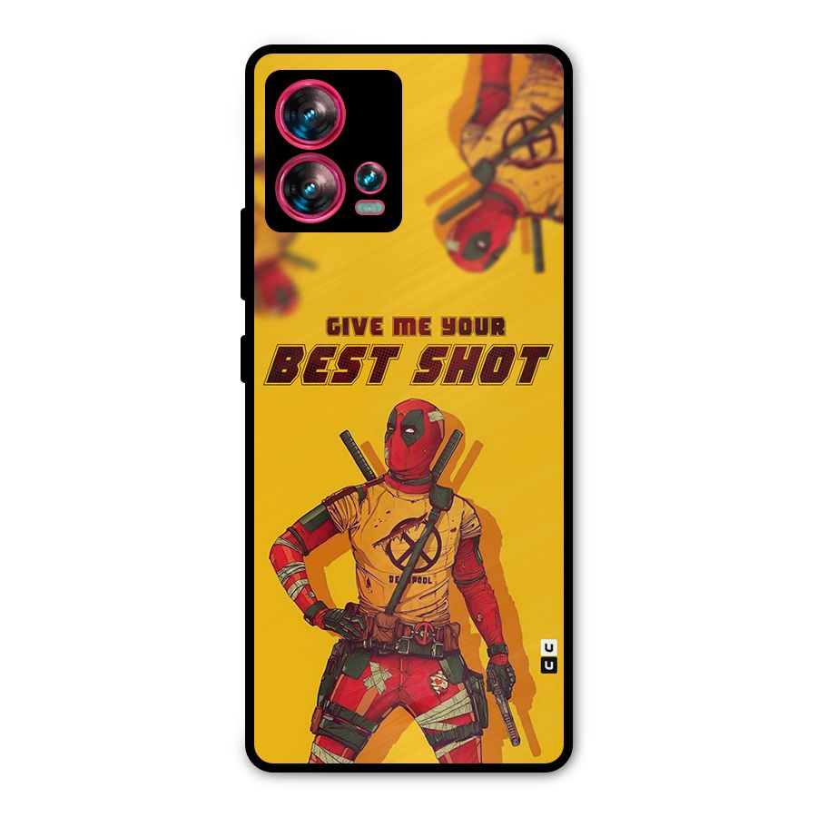 Best Shot Metal Back Case for Motorola Edge 30 Fusion