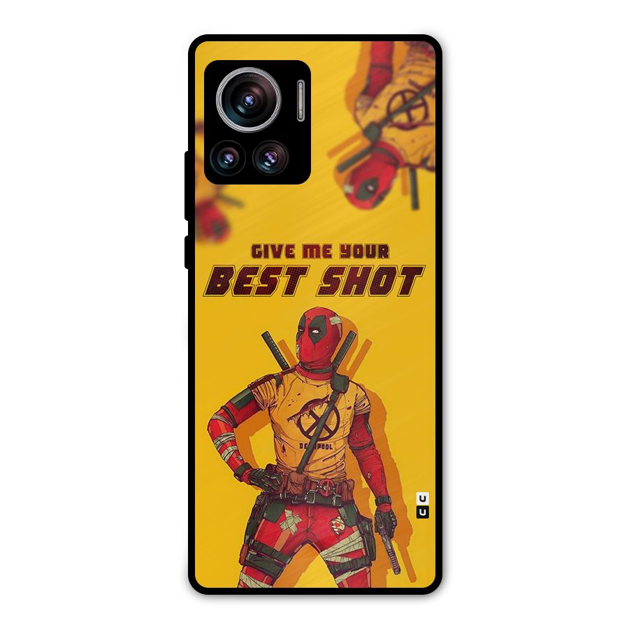 Best Shot Metal Back Case for Motorola Edge 30 Ultra