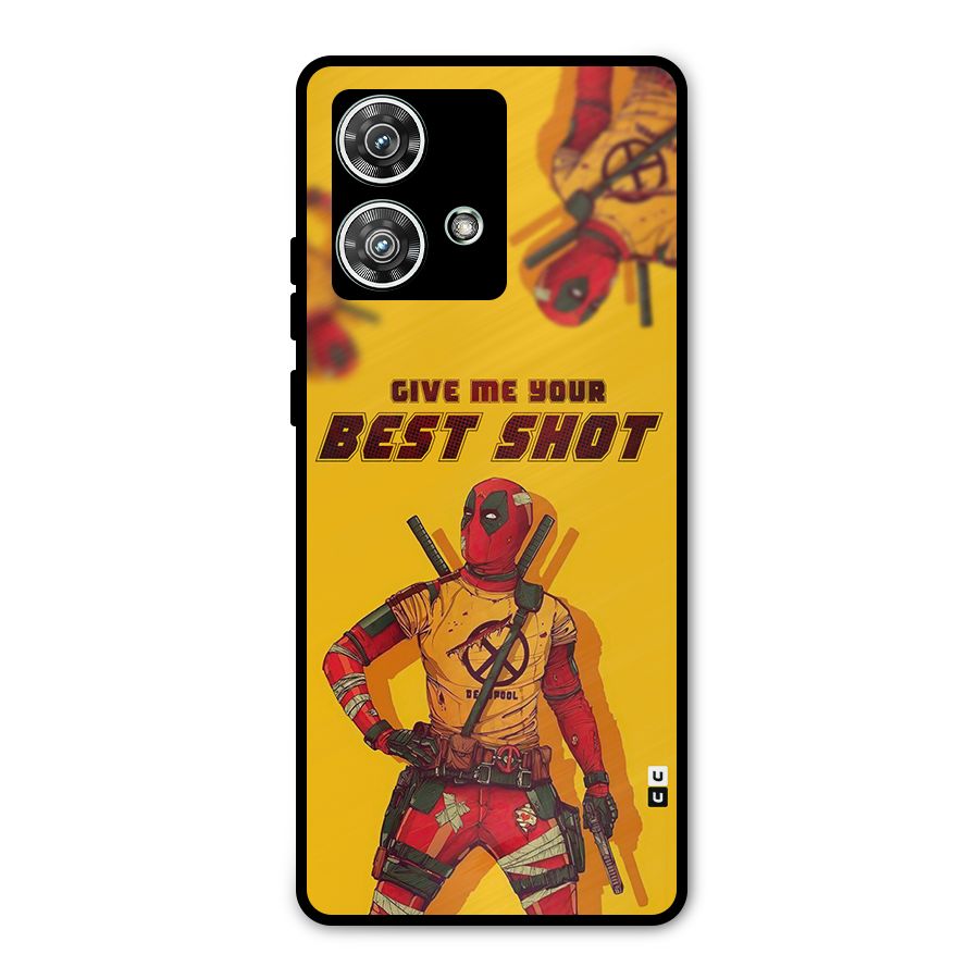 Best Shot Metal Back Case for Motorola Edge 40 Neo