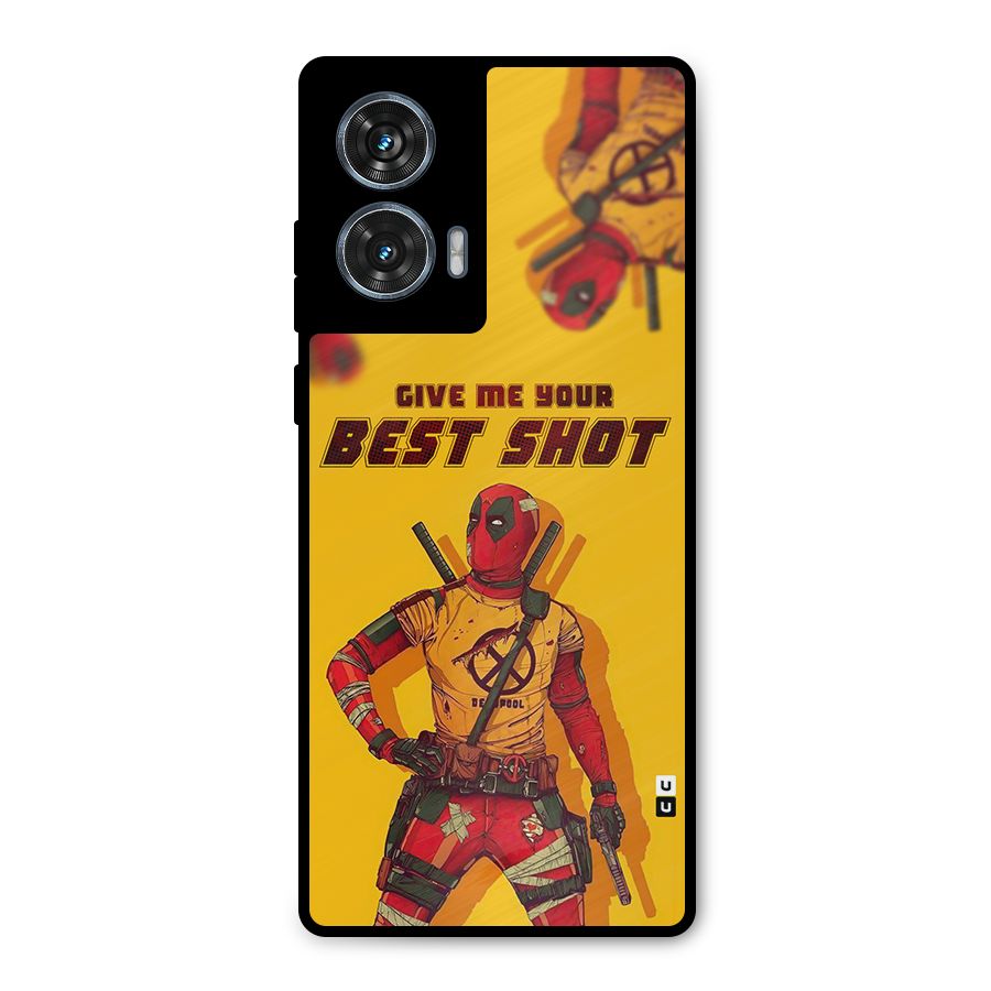 Best Shot Metal Back Case for Motorola Edge 50 Fusion