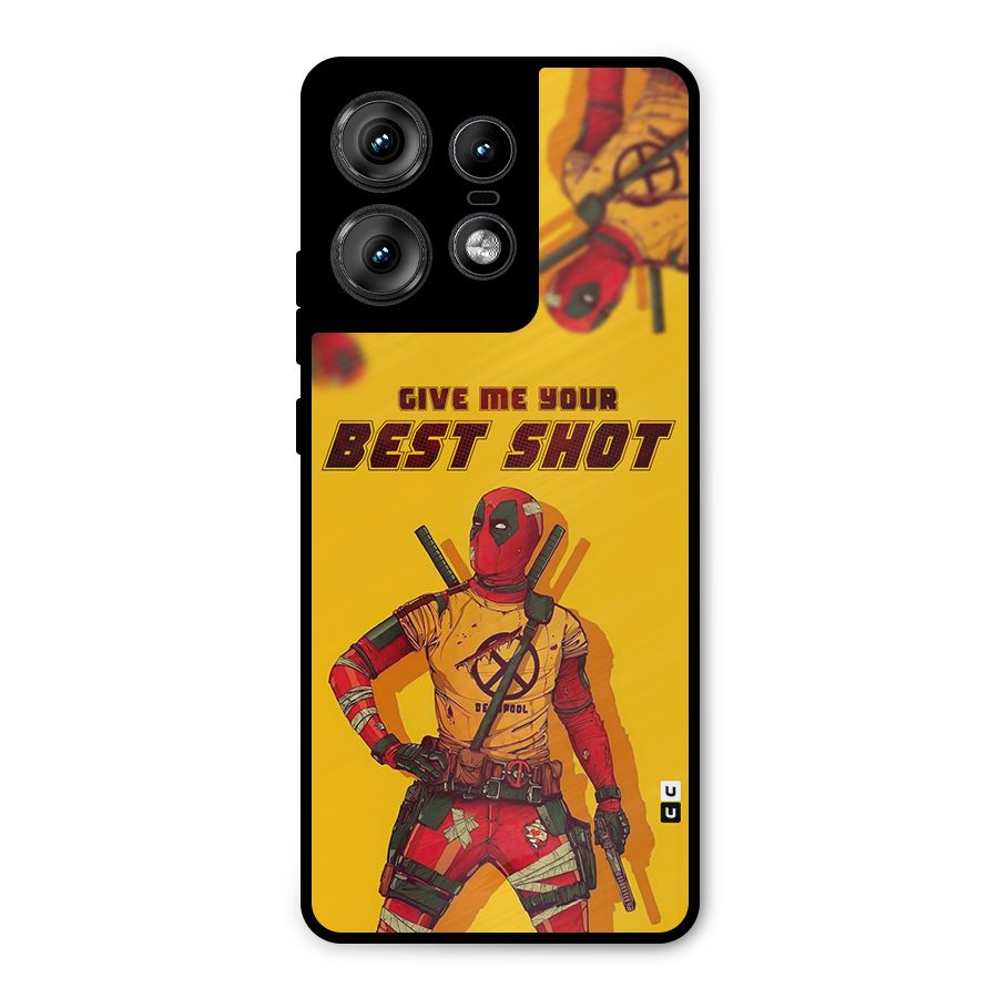 Best Shot Metal Back Case for Motorola Edge 50 Pro