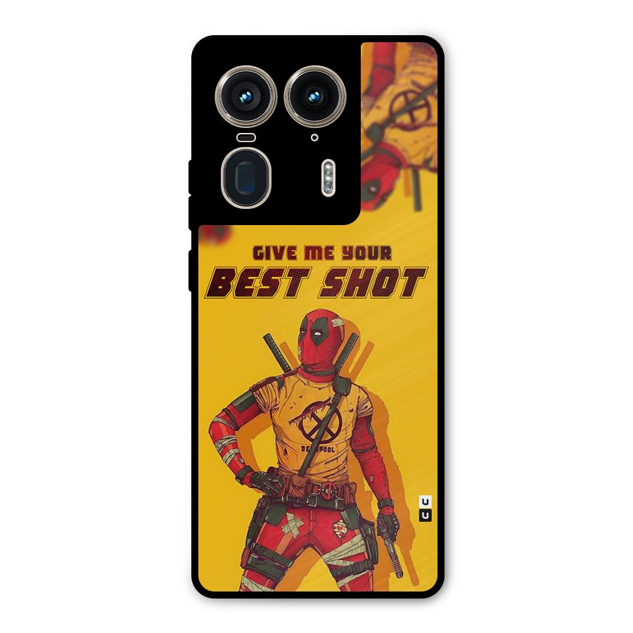 Best Shot Metal Back Case for Motorola Edge 50 Ultra