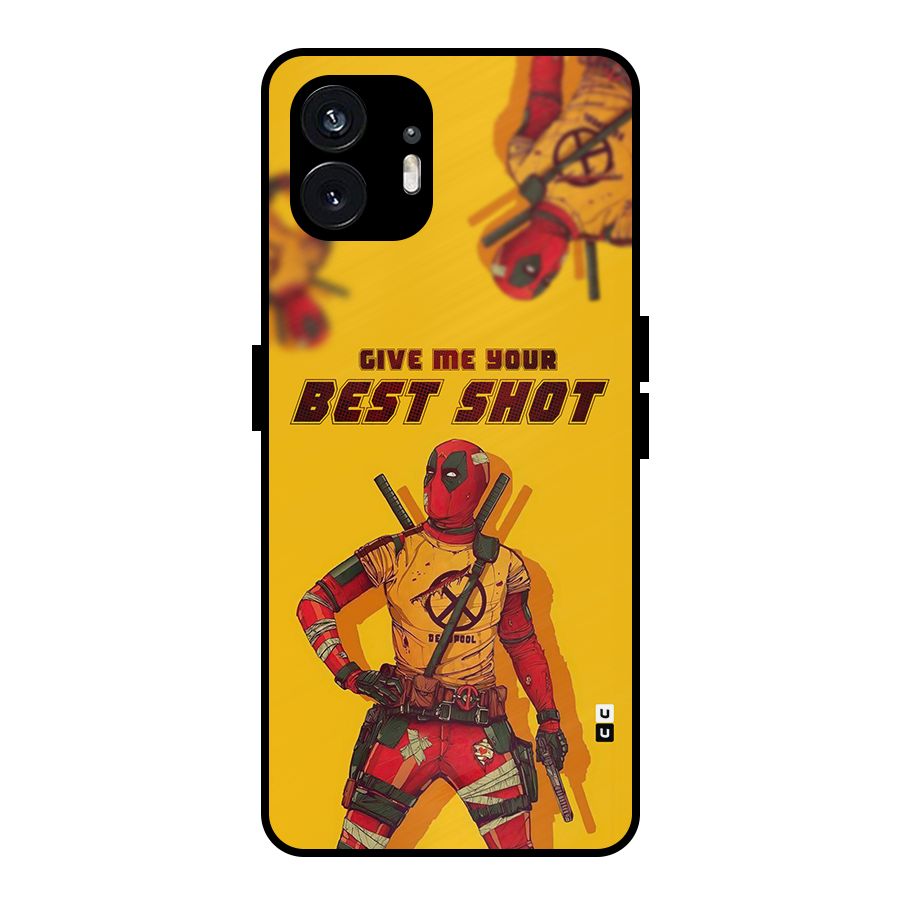 Best Shot Metal Back Case for Nothing Phone 2