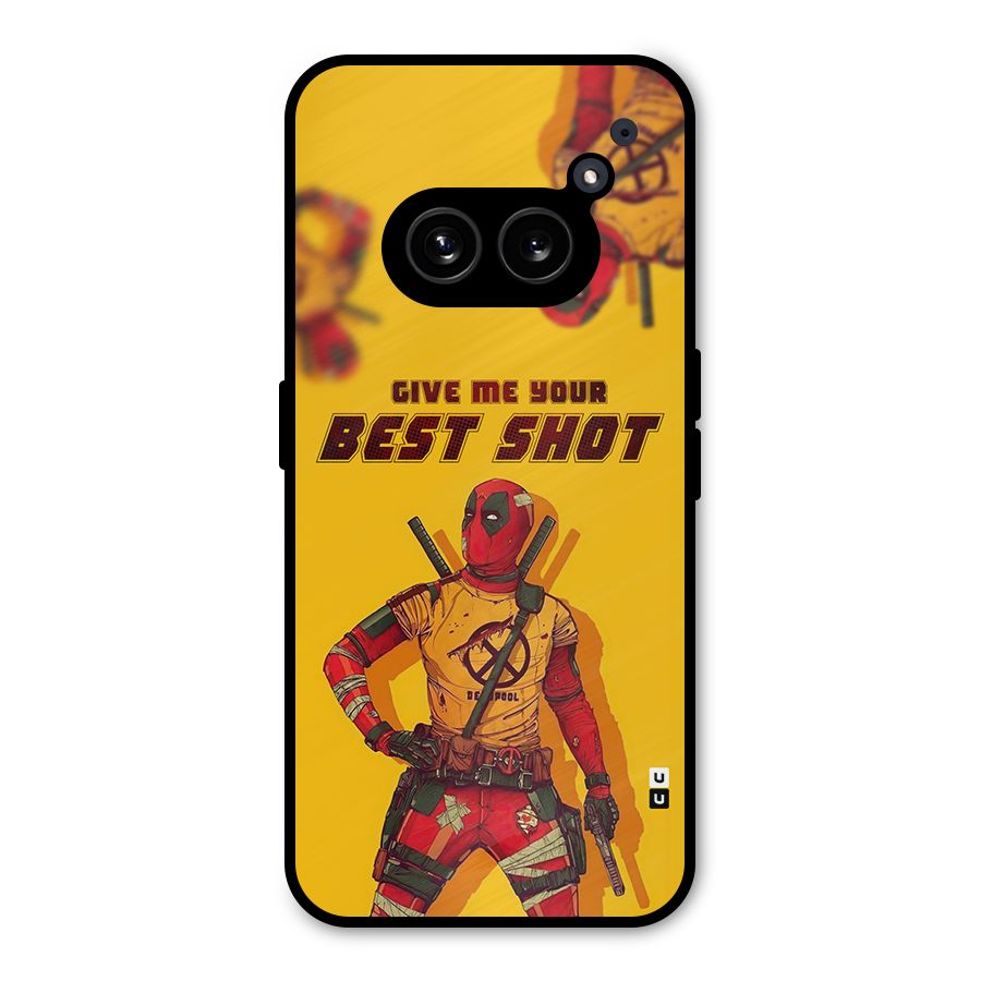 Best Shot Metal Back Case for Nothing Phone 2a