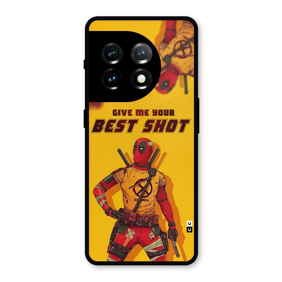 Best Shot Metal Back Case for OnePlus 11