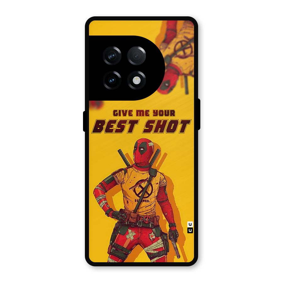 Best Shot Metal Back Case for OnePlus 11R
