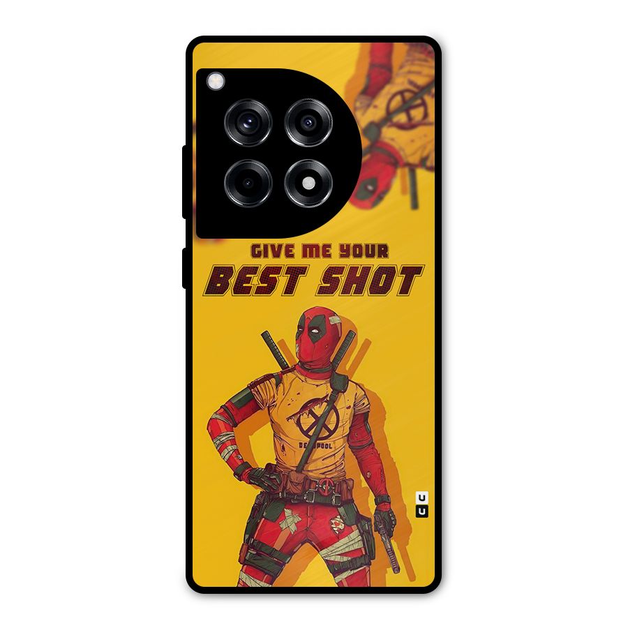 Best Shot Metal Back Case for OnePlus 12R