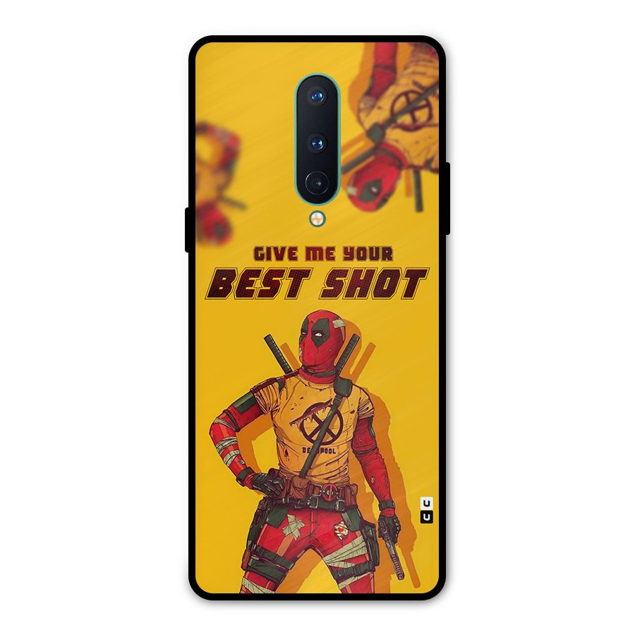 Best Shot Metal Back Case for OnePlus 8