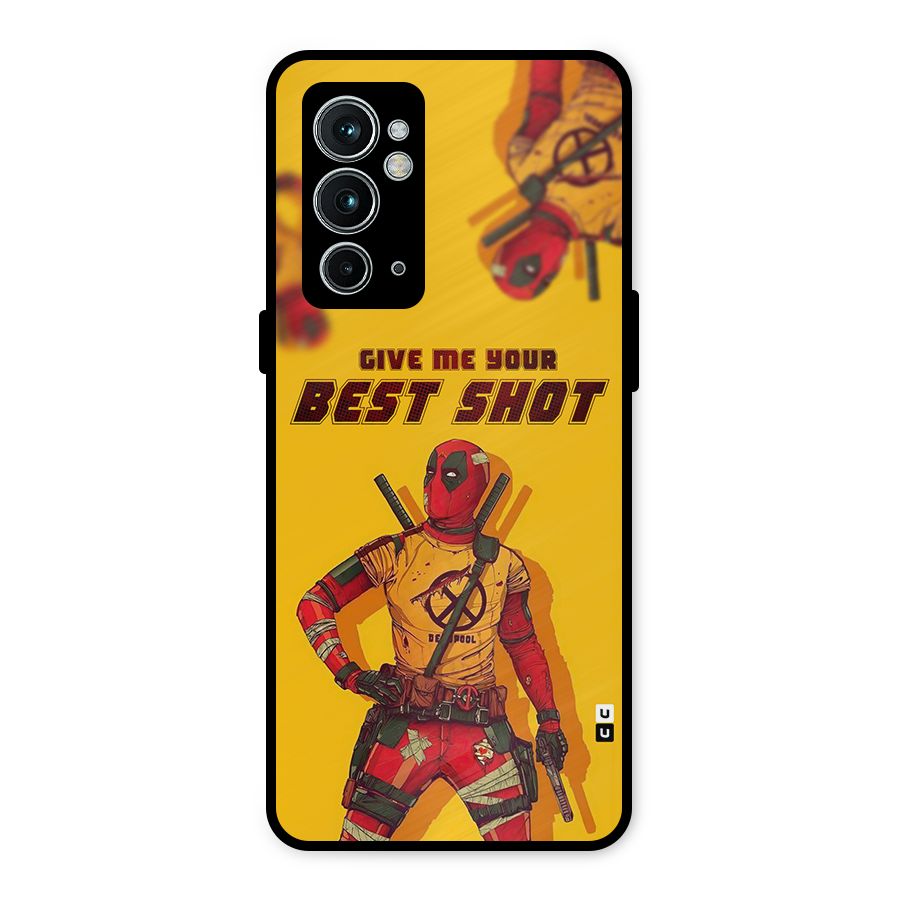 Best Shot Metal Back Case for OnePlus 9RT 5G