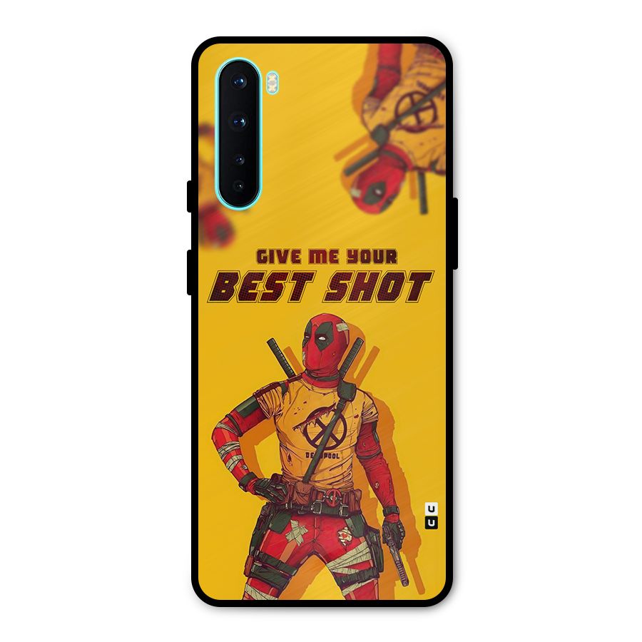 Best Shot Metal Back Case for OnePlus Nord