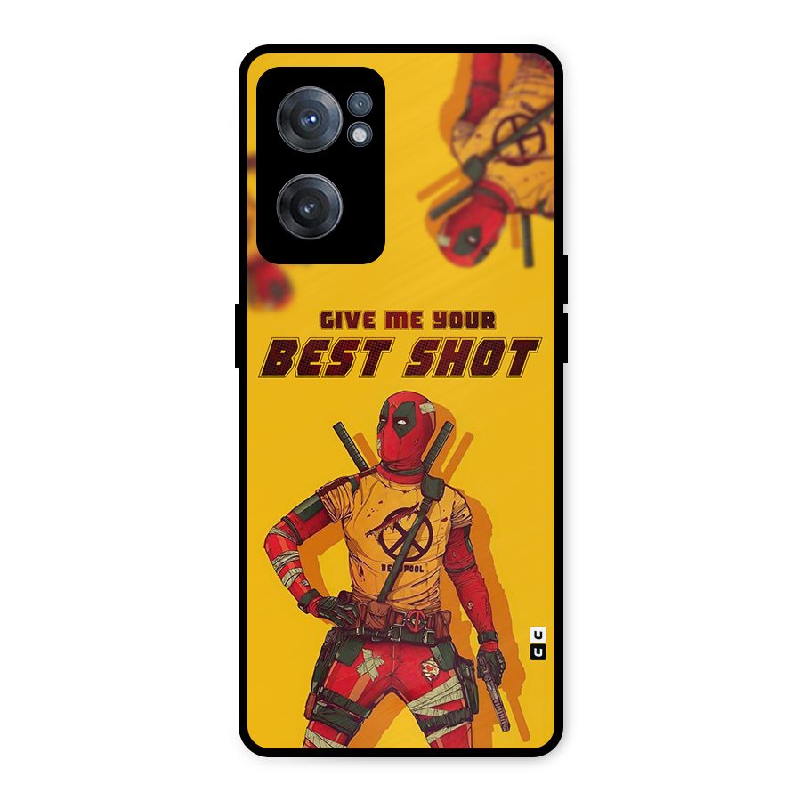 Best Shot Metal Back Case for OnePlus Nord CE 2 5G