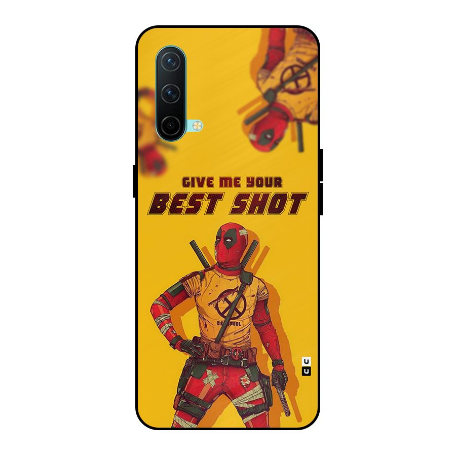 Best Shot Metal Back Case for OnePlus Nord CE 5G