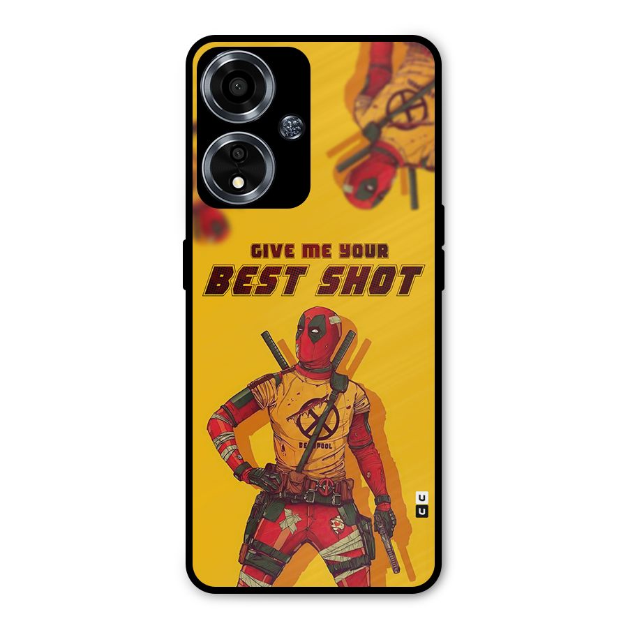 Best Shot Metal Back Case for Oppo A59