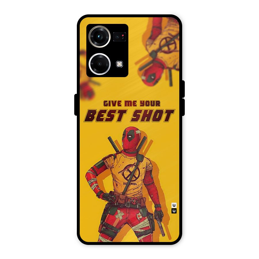 Best Shot Metal Back Case for Oppo F21 Pro 4G