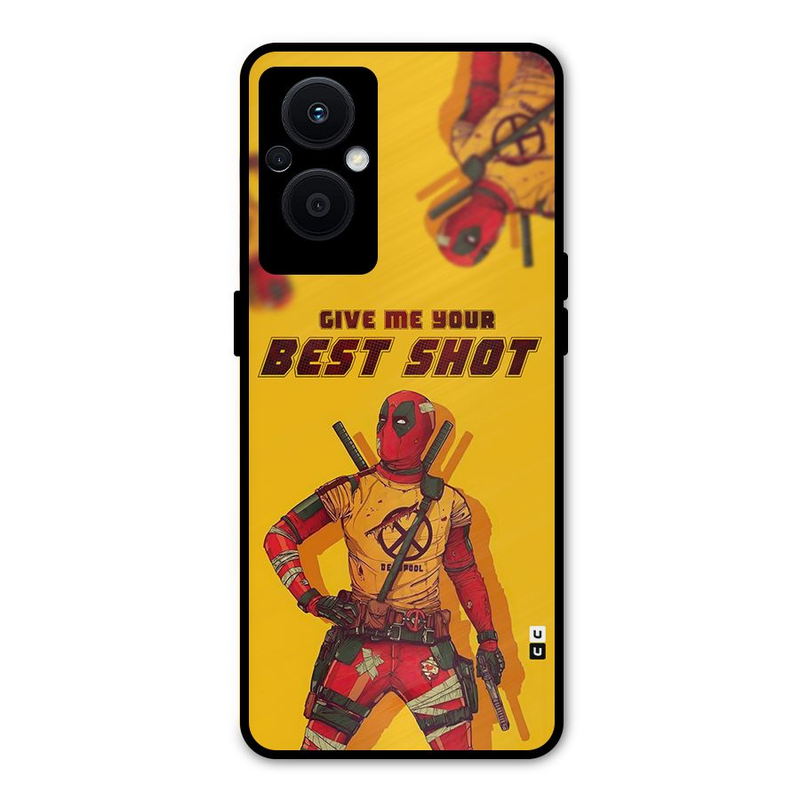Best Shot Metal Back Case for Oppo F21 Pro 5G