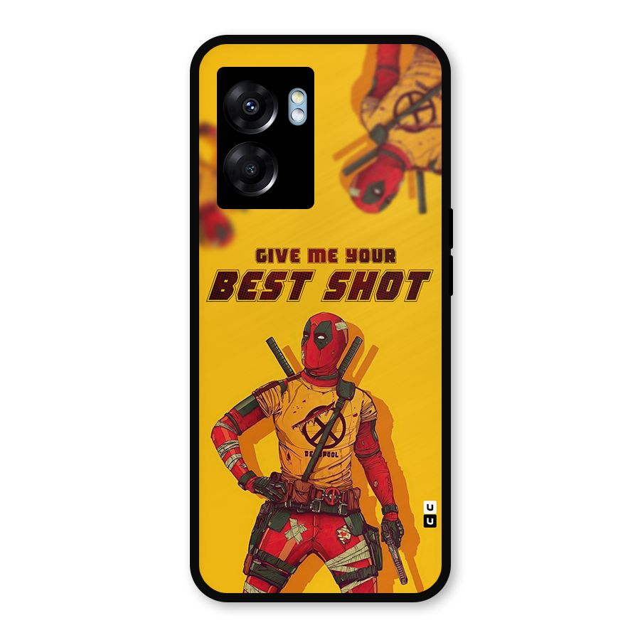 Best Shot Metal Back Case for Oppo K10 (5G)