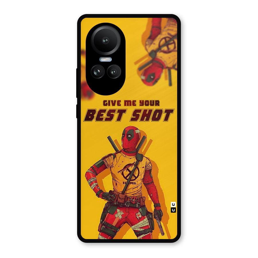Best Shot Metal Back Case for Oppo Reno10