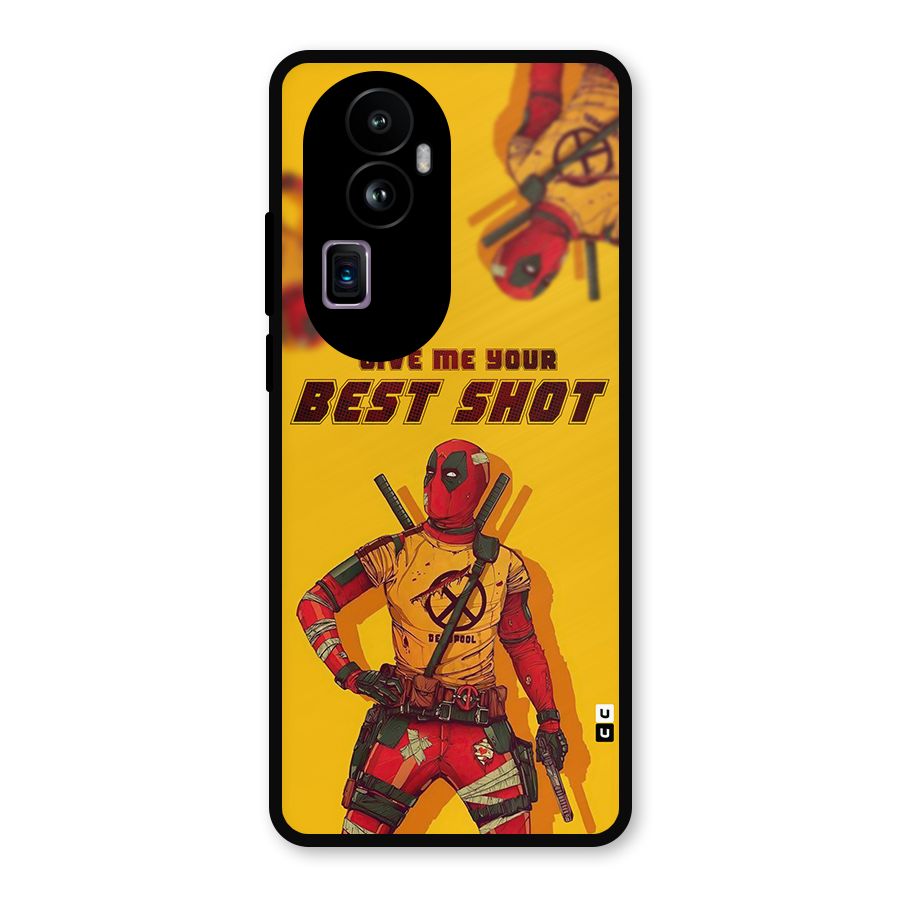 Best Shot Metal Back Case for Oppo Reno10 Pro Plus