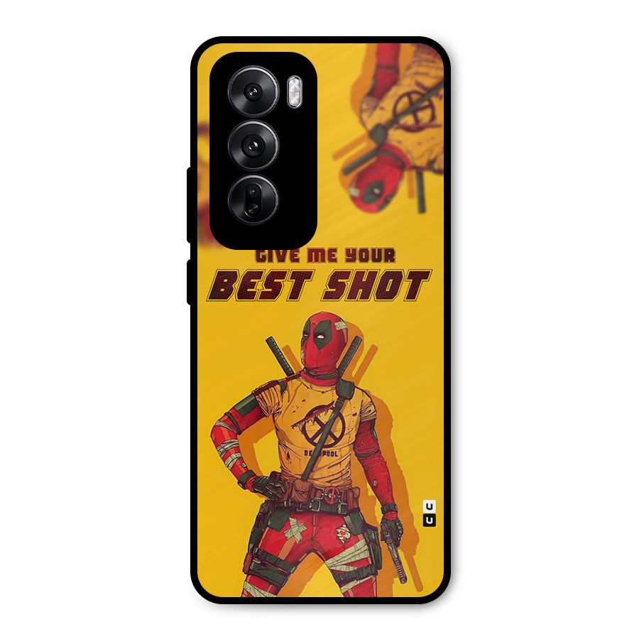 Best Shot Metal Back Case for Oppo Reno12