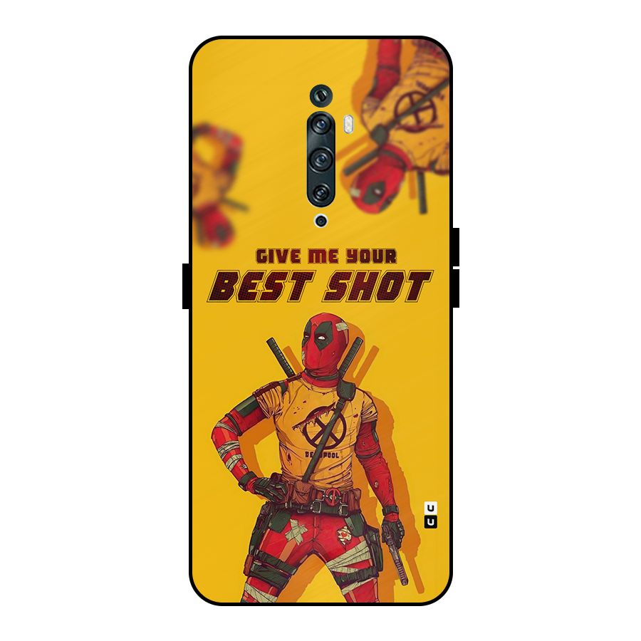 Best Shot Metal Back Case for Oppo Reno2 Z