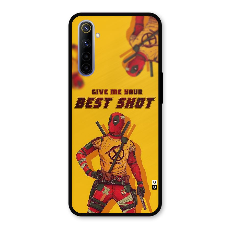 Best Shot Metal Back Case for Realme 6i