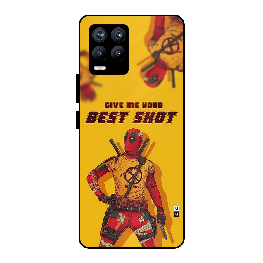 Best Shot Metal Back Case for Realme 8