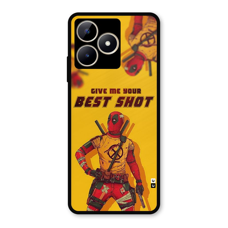 Best Shot Metal Back Case for Realme C53