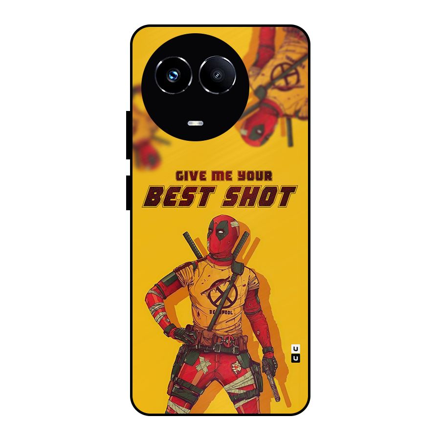 Best Shot Metal Back Case for Realme Narzo 60X