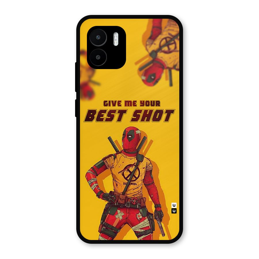 Best Shot Metal Back Case for Redmi A2