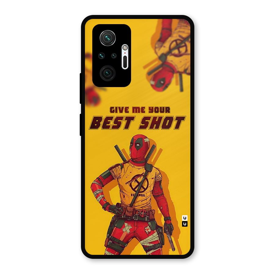 Best Shot Metal Back Case for Redmi Note 10 Pro Max