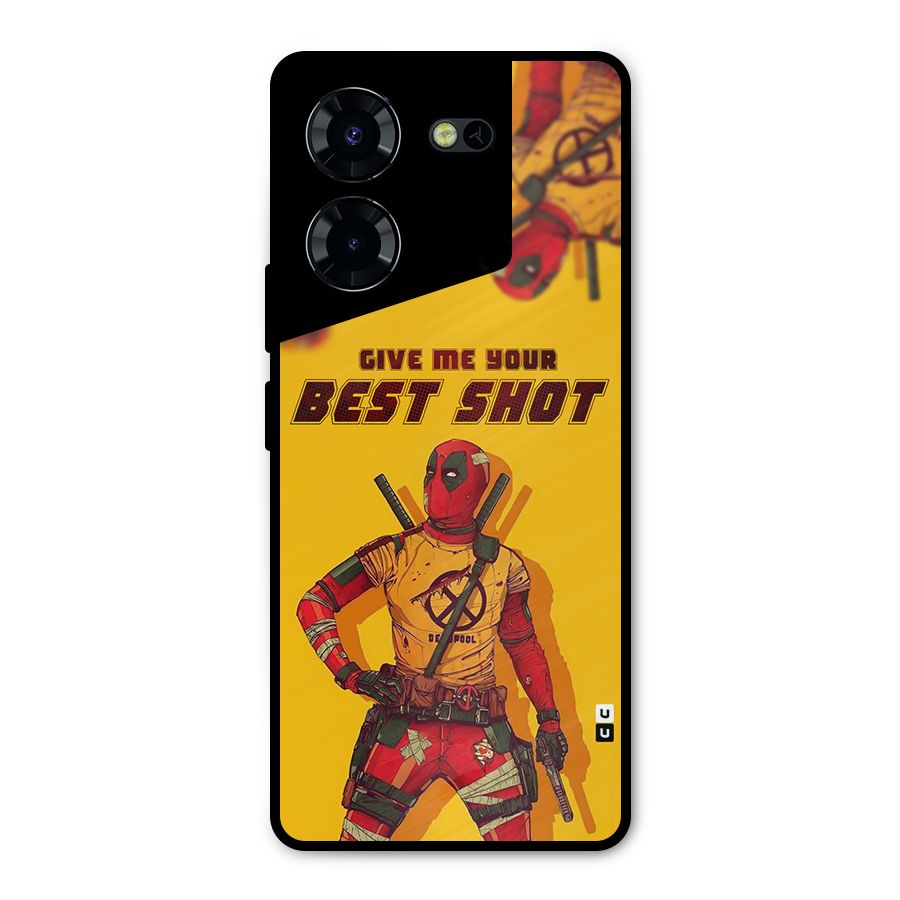 Best Shot Metal Back Case for Tecno Pova 5 Pro 5G