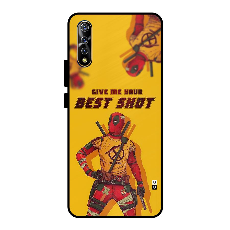 Best Shot Metal Back Case for Vivo S1