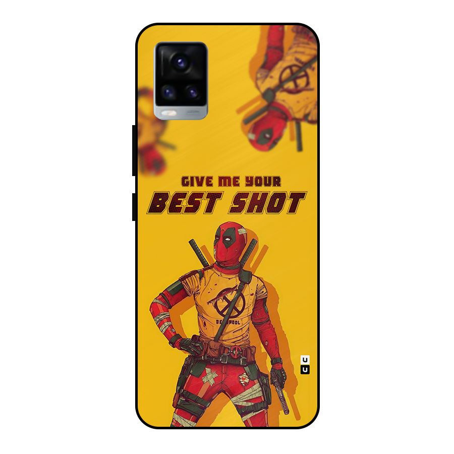 Best Shot Metal Back Case for Vivo V20 2021