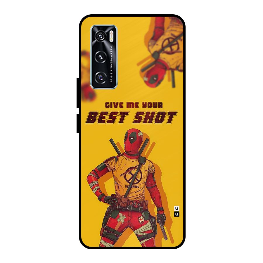 Best Shot Metal Back Case for Vivo V20 SE