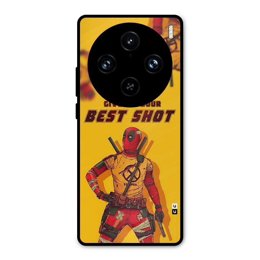 Best Shot Metal Back Case for Vivo X100 Pro