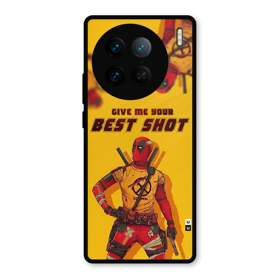 Best Shot Metal Back Case for Vivo X90 Pro