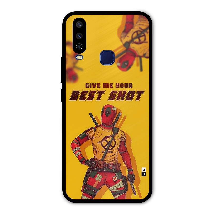 Best Shot Metal Back Case for Vivo Y15