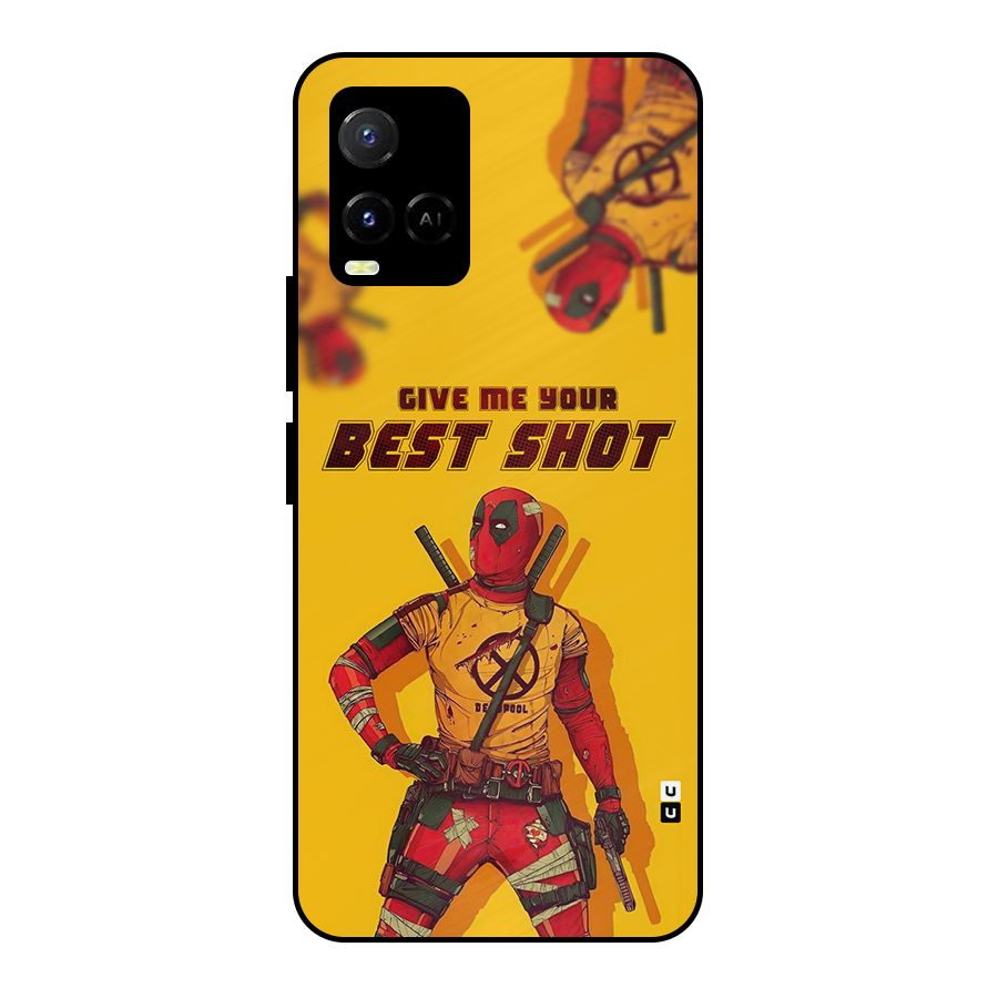 Best Shot Metal Back Case for Vivo Y33s
