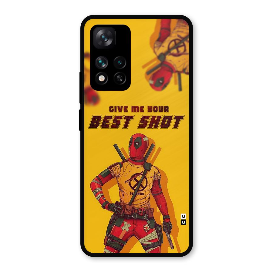 Best Shot Metal Back Case for Xiaomi 11i Hypercharge 5G