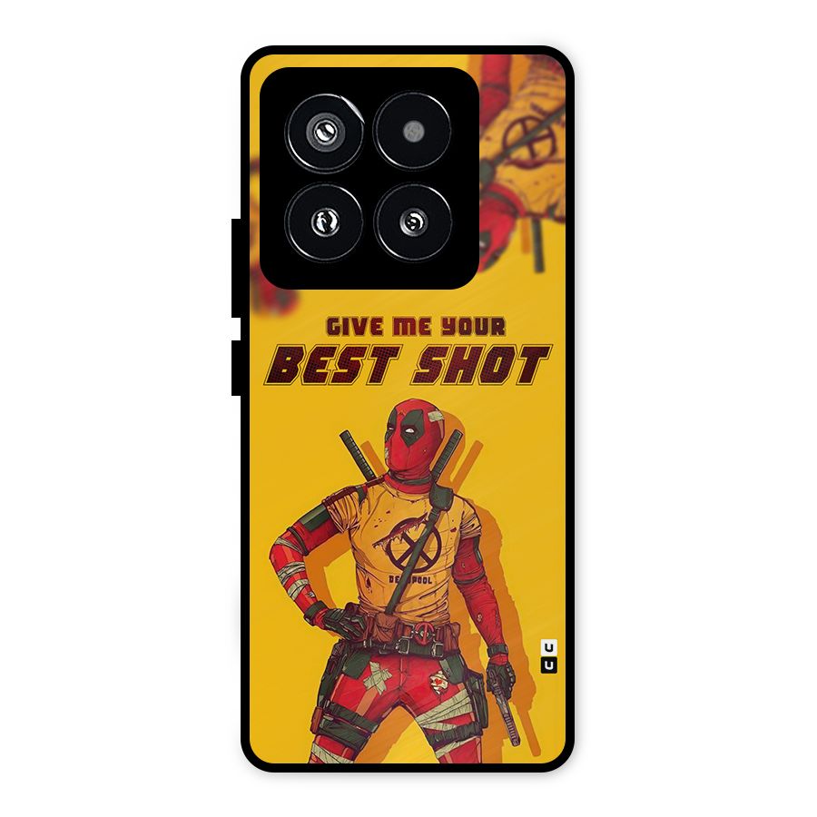 Best Shot Metal Back Case for Xiaomi 14 Pro