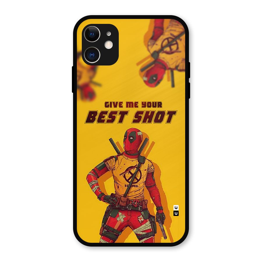 Best Shot Metal Back Case for iPhone 11